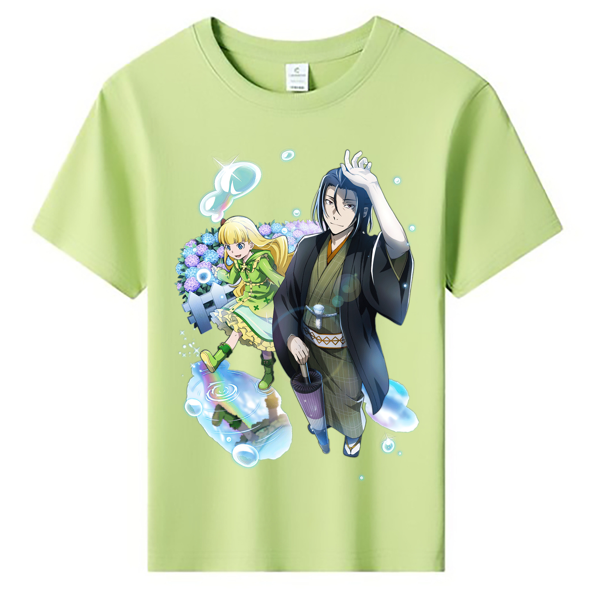 （画像用） 文豪ストレイドッグス Bungo Stray Dogs 綿100％キッズTシャツ（フロントプリント）